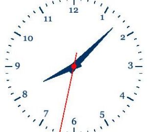 Analogique - Dire l'heure - minutes dans l'heure