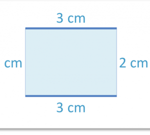Utilisation de l'unité formelle du centimètre pour mesurer la longueur et le périmètre